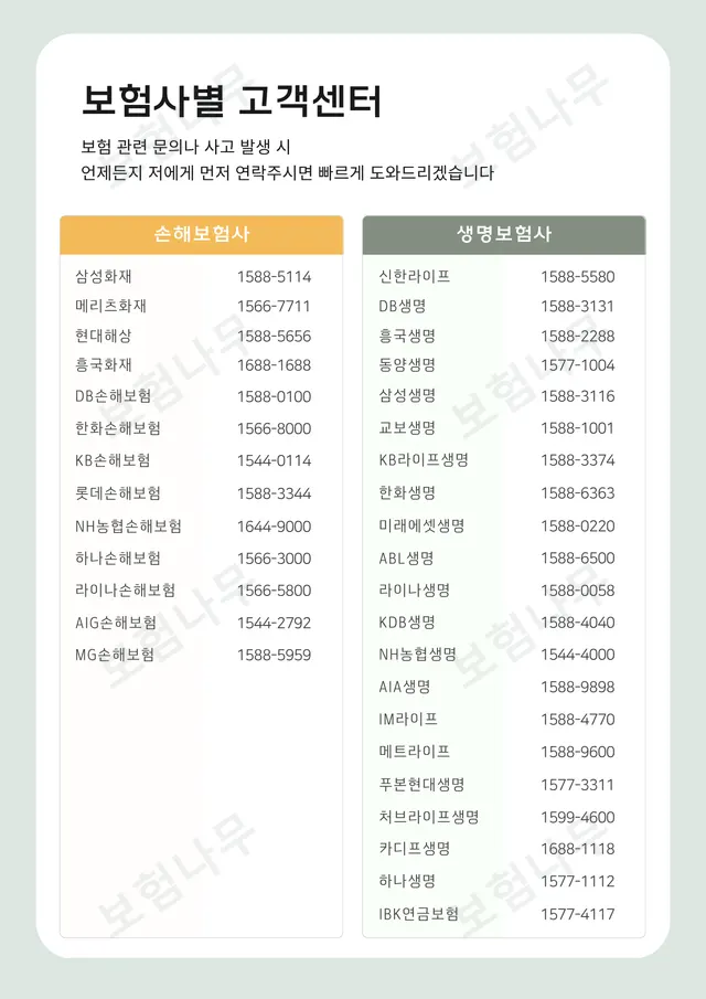 가정의달 고객센터 체험용 미리보기